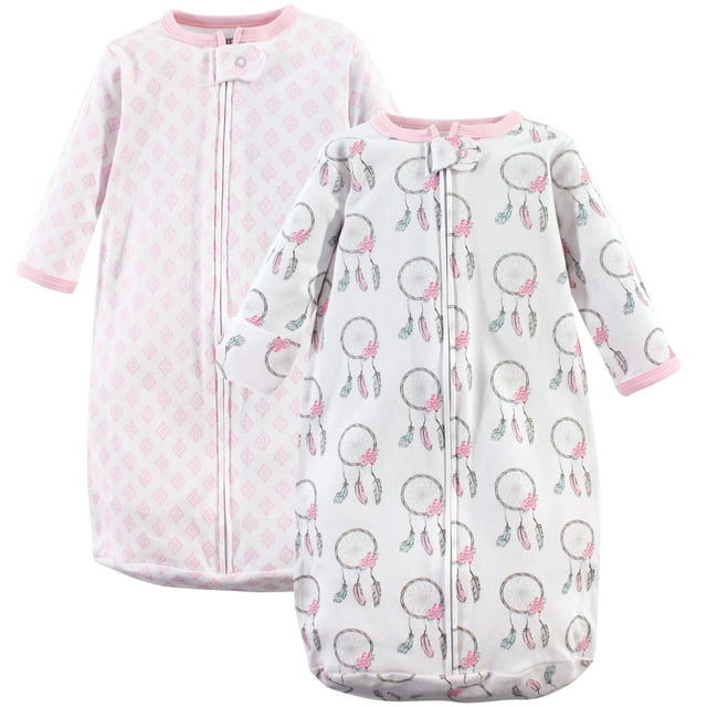 Hudson Baby Saco de Dormir de Algodón Manga Larga para Bebés Unisex 3-9 Meses