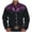 a-180Purple39, variant on FINALGANG Mens Contrast Point Lapel Collar Button Floral Embroidery Western Cowboy Long Sleeve Shirt Regular Fit Outdoor Retro Casual Tops Versatile Top Grey S