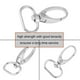 thumbnail image 1 of Ganchos con clips giratorios, 20 piezas de aleación de zinc, cierres para bolsas con clips giratorios, innovación moderna, 1 of 8