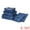 Navy Blue, variant on Unique Bargains 6 Set Travel Bag for Storage Closet Organizers Travel Accessories Gray