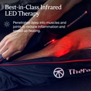 JetBoots PRO Plus Wireless Compression Boots by Therabody | Vibration and Light Therapy | Regular