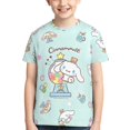 thumbnail image 6 of Sanrio Cinnamoroll Kids T-Shirt 3d Printed Graphic T-Shirts Boys And Girls Short Sleeve Shirts For Youth Kids X-Small, 6 of 6