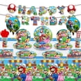 thumbnail image 4 of Nuevo kit de globos para decoración de cumpleaños de Mario Bros, artículos para fiestas, vajilla para fiestas, pancartas, serpentinas, artículos para baby shower, regalos, 4 of 5