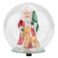 thumbnail image 1 of Adorno navideño Bola de cristal de Papá Noel Lámpara LED Decoración para el hogar y la oficina Regalos de Navidad para niños (copo de nieve), 1 of 8