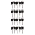 thumbnail image 1 of Tapón de vino, 20 tapones de botella reutilizables a prueba de fugas herméticos, corcho de vino casero para bar, vacaciones, para guardar vino, 1 of 8