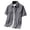 Grey, variant on Cargo Shirt for Men Short Sleeve Multi-Pocket Summer, Casual Button Down Shirt Tops, Grey