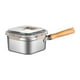 thumbnail image 2 of Olla pequeña para freír, cesta para freír, rejilla para , rejilla para colar aceite, olla para cocinar al , verduras, pescado, papas fritas,, 2 of 9
