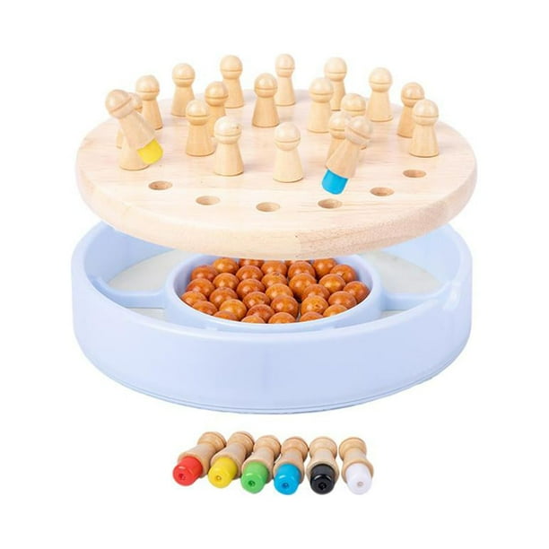 Children Memory Memory de Ajedrez, Block Game Y BretaFaser Brain Game Family Party Casual