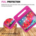thumbnail image 4 of For Apple iPad 10th Generation 10.9 inch 2022 / A2696 / A2777 Shockproof Light Weight Kids Friendly Foam Handle Case Pink, 4 of 4