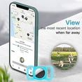 thumbnail image 3 of AirTag Dog Collar Anti-Lost Locator Pet Loop Holder - Mint Green, 3 of 5