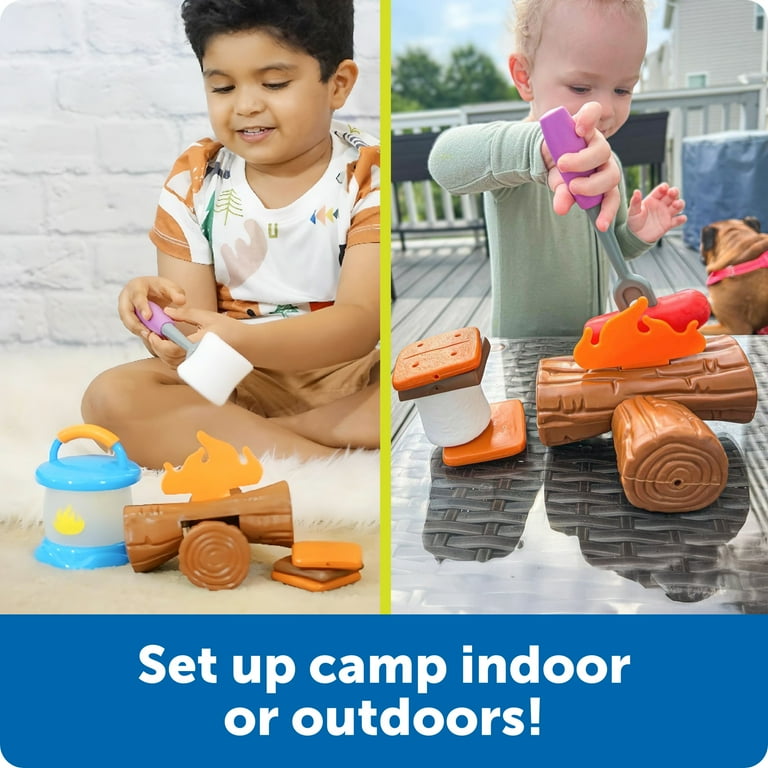 Camping Pretend Play Set with Glow-in-the-Dark Lantern photo 3