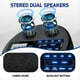 thumbnail image 5 of Reproductor de CD Portátil, Recargable, con Altavoces Duales y Función Antisaltos, CD, Bluetooth Dual, Transmisión FM, USB, AUX., 5 of 8