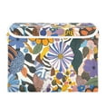 thumbnail image 7 of Yayeee Collapsible Cube Storage Bin with Lid Fabric Closet Decorative Basket with Handles, Purple Flowers, 7 of 7
