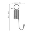 thumbnail image 2 of unbranded 10Ud Resortes De Tensión Galvanizados Para Marcos Metálicos Con Gancho Y Tornillo De Fijación, 2 of 7