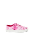 thumbnail image 6 of Wonder Nation Denim & Tie Dye Heidi Casual Laceless Sneaker, 2 Pack Bundle (Little Girls & Big Girls), 6 of 13