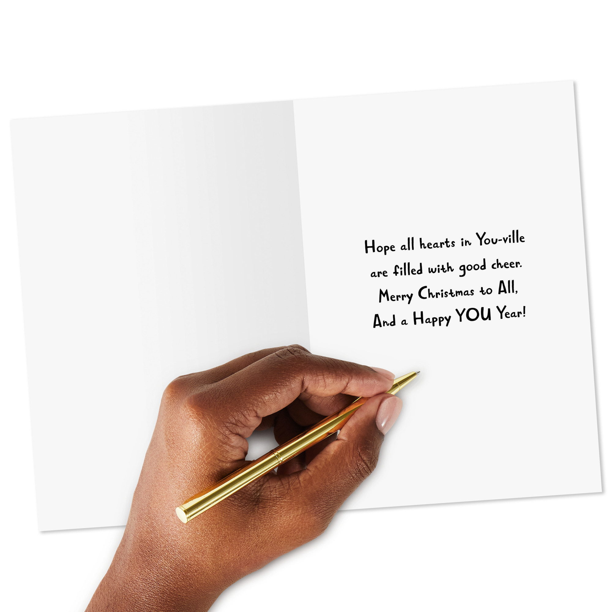 Hallmark Dr. Seuss's How the Grinch Stole Christmas! Christmas Cards (Who-Ville Tree and Tiny Whos), Pack of 10