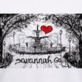 thumbnail image 3 of CafePress - I Love Savannah Ga T Shirt - Womens Cotton V-Neck T-shirt, 3 of 4