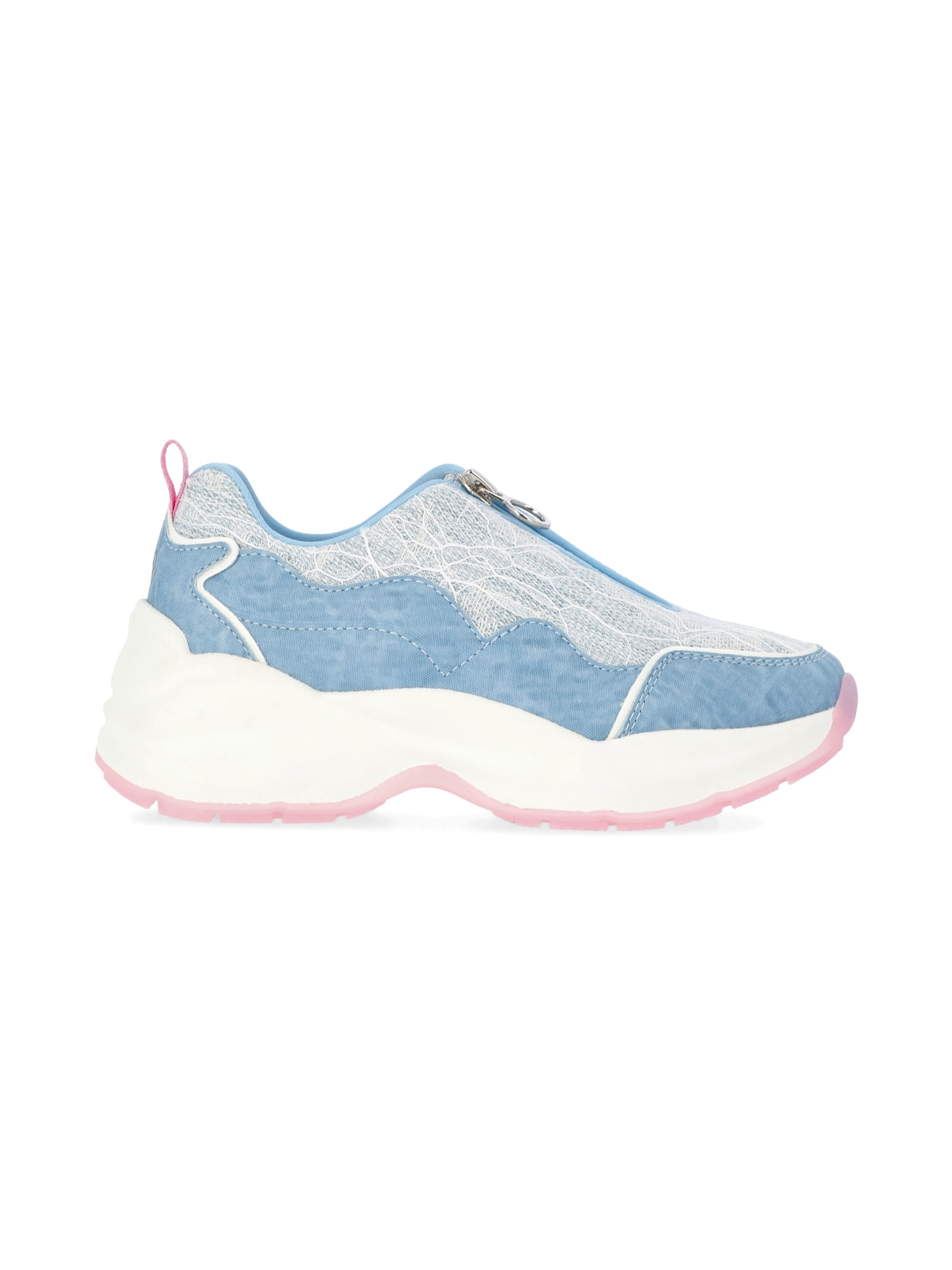 Justice Little and Big Girls Zip Sneakers