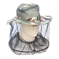 thumbnail image 3 of Camouflage Outdoor Fishing Camping Anti Mosquito Mesh Hat Face Protective Cap, 3 of 10