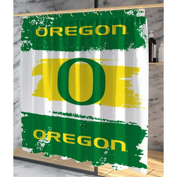 Pegasus Oregon Ducks Shower Curtain & Bath Mat Set
