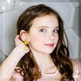 thumbnail image 2 of 14 Pairs Girls Clip on Earrings Pretend Princess Play Earrings Jewelry Set, 2 of 7