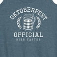 thumbnail image 3 of Instant Message - Oktoberfest Official Bier Taster - Women's Racerback Tank Top, 3 of 6