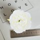 thumbnail image 3 of 10 Uds. De flores artificiales con cabeza de flor falsa para decoración del hogar y la boda (blanco leche), 3 of 8