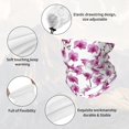 Neck Gaiter Face Cover Scarf, Orchids Flowers Purple Face Sun Mask