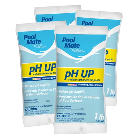 Pool Mate pH Up- 4 x 1 Lb