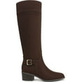 thumbnail image 2 of Dr. Scholl's Adeline Wide Calf Women's Boots Dark Umber Brown Size 7.5 M, 2 of 6