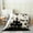 Gris Noir, variante sur YST Couverture Citrouille pour Enfants Garçons Filles, Couverture Polaire Rustique de l'Action de Grâce, Couverture de Lit de Récolte d'Automne, Couverture en Flanelle d'Automne pour Canapé Chaise, 50x60 Pouces