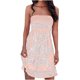 thumbnail image 2 of ICHUANYI Clearance Women Sexy Tube Strapless Strapless Printing Sleeveless A-Line Skirt Dress Dress(Khaki, XXL) ICHUANYI WER2023081010678, 2 of 7