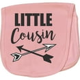thumbnail image 2 of Inktastic Little Cousin with Arrows Baby Burp Cloth, 2 of 3