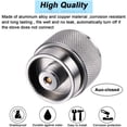 thumbnail image 3 of 2 Pieces Camping Stove Adapter 1 Lb Propane Small Tank Input EN417 Lindal Valve Output Outdoor Cylinder LPG Canister Adapter, 3 of 7
