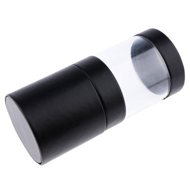 Almacenamiento vacío Cosméticos Envase Lápiz labial Rizador de pestañas Pinzas Barril de maquillaje Negro Colcomx Copa cosmética de maquillaje