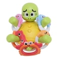 thumbnail image 1 of Juguete De Tortuga Para Bañera, Divertido, Lindo, Fácil De Usar, Juguete De Tortuga De Baño Eléctrico Con 5 Anillos Para Baño, 1 of 7
