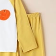 thumbnail image 7 of NIEWTR Toddler Long Sleeve Pajamas Set 2PC Outfits Soft Pullover and Elastic Waist Long Pants Breathable for Girl Girl 2T-5T(A-Yellow,3-4 Years), 7 of 7