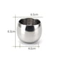 thumbnail image 3 of Taza de Cerveza de doble Pared perfecl de acero inoxidable 120ml Curvo, 3 of 6