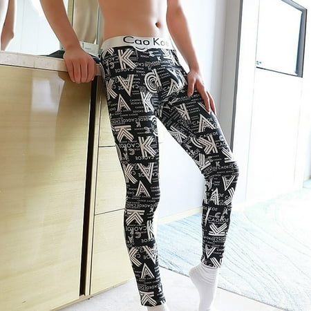 

Mens Thermal Long Johns Soft Underwear Trousers Warm Base Bottoms Leggings Pants