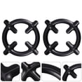 thumbnail image 3 of 2 Pcs Household Gas Stove Racks Coffee Pot Holders Mocha Pot Holders (Black), 3 of 5