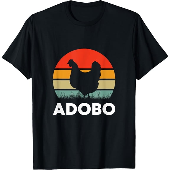Playful Comfort Tee - Retro Chicken Adobo Funny Filipino Filipina Philippines Food T-Shirt