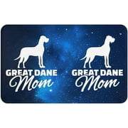 Great Dane Mom Indoor Doormat Non-Slip Front Door Mats,Welcome Mat, Bathroom Rugs 16x24 In