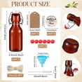 thumbnail image 2 of Set de botellas de vidrio con tapa abatible Vesici Homemade Vanilla 240 ml, 2 of 7