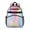 Colorful Tie Dye-2, variant on Colorful Tie Dye Pattern Backpack for School,Cute School Bag,Schoolbag with Adjustable Shoulder Straps & Padded Back,15.25"x11.5"x5.25"