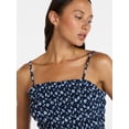 thumbnail image 5 of Time and Tru Women's Smocked Tank Top, Sizes XS-XXXL, 5 of 6