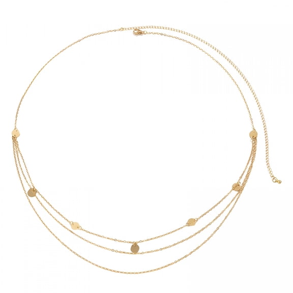 DESIGNICE Adjustable Waist Chain Belly Chain Summer Beach Waist Jewelry for Women Waist Chains for Women