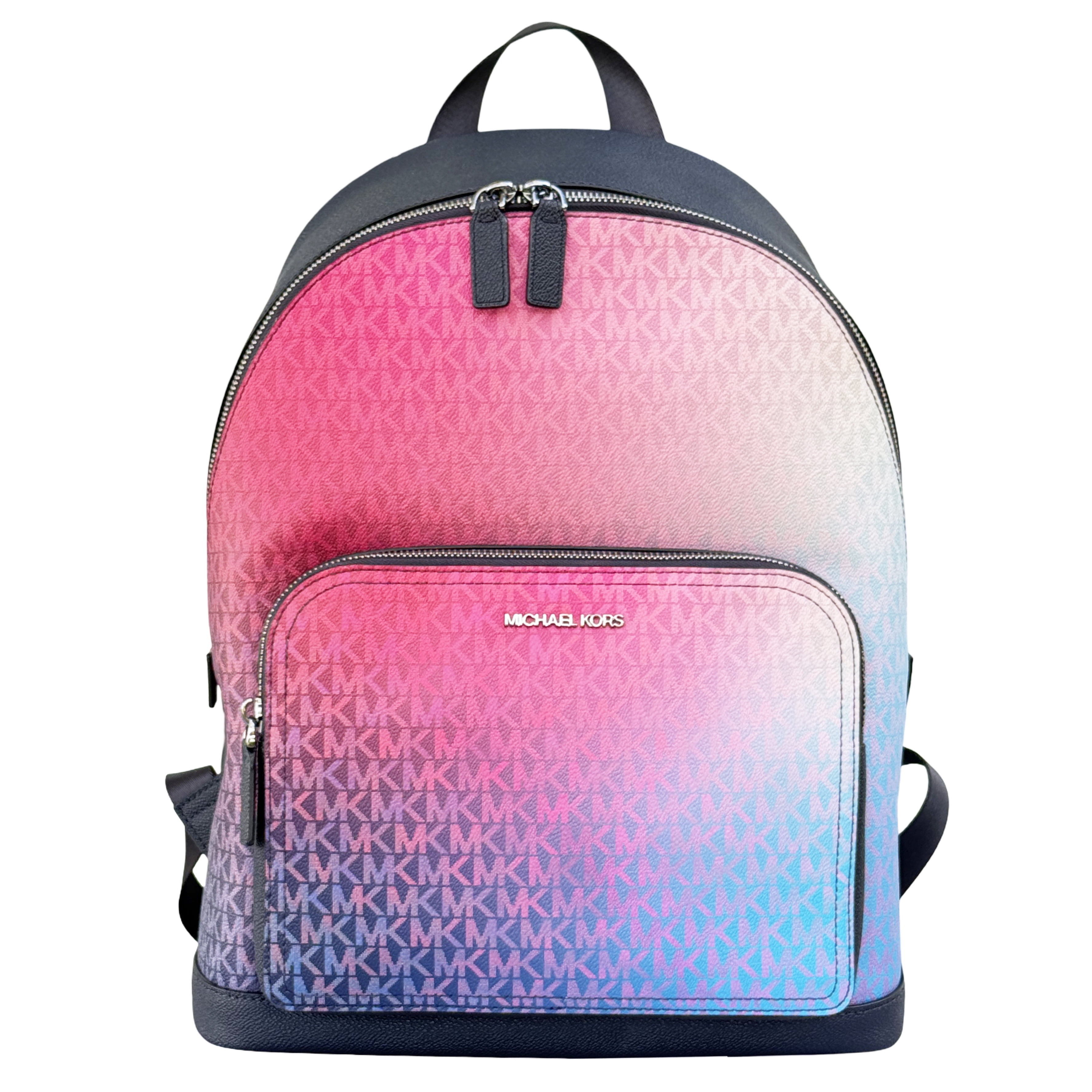 MICHAEL KORS ピンク リュック Michael Kors Adina Medium Luggage Pebbled Leather Convertible