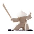 thumbnail image 2 of Samurai Knight Cerámica Decoración Escritorio Artesanía Coleccionable Relajación Guerrero Quemador Soporte Escultura para Blanco A Macarena Soporte para quemador de incienso, 2 of 8