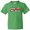 Kelly Green, variant on Inktastic Kickin' it Old School with Weathered Retro Stripe Youth T-Shirt