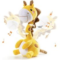 Dancing Talking Giraffe Toy,Record & Repeating What You Say, Singing Plush Animal Toys for Toddler Boys Girls Christmas Gifts